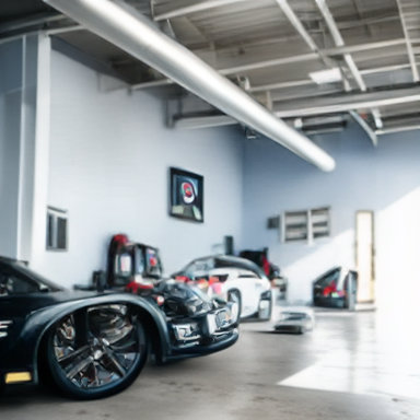 Champion SB Autobody & Paint technician performing expert collision repair and dent removal in Santa Barbara